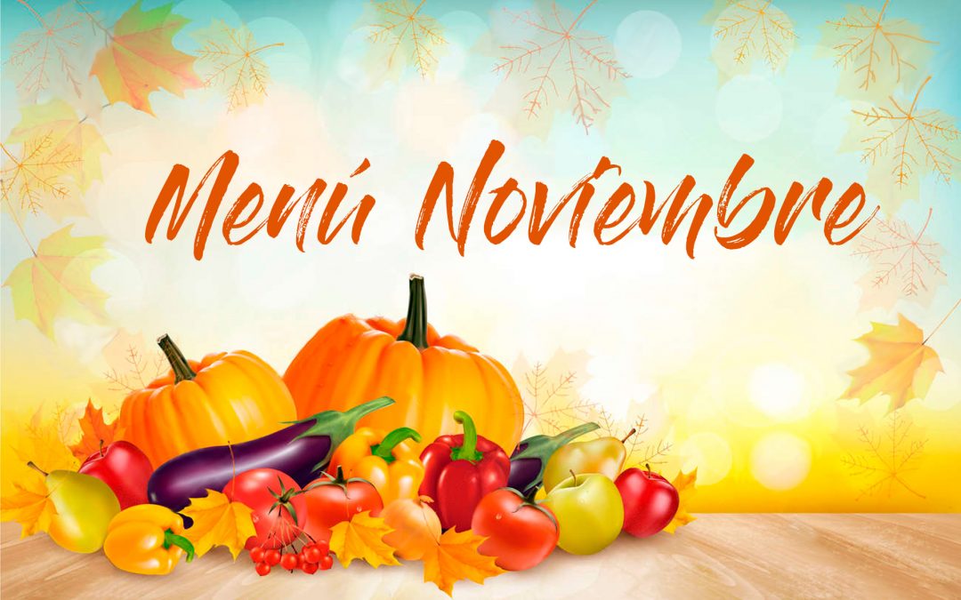 MENÚ ESCOLAR NOVIEMBRE 2025