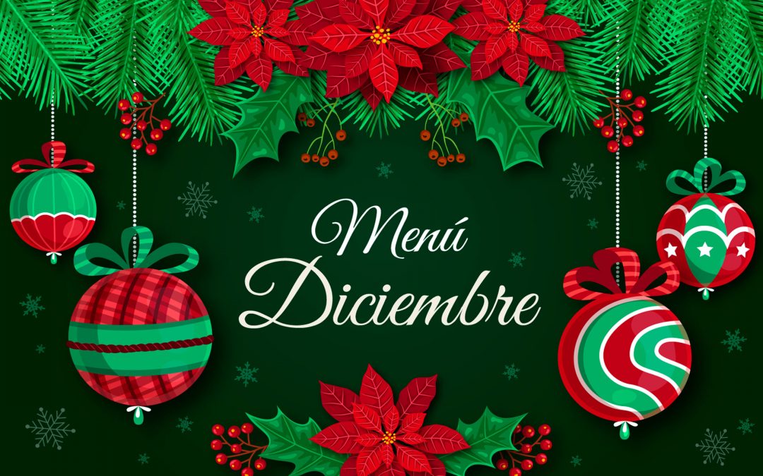 MENÚ ESCOLAR DICIEMBRE 2025