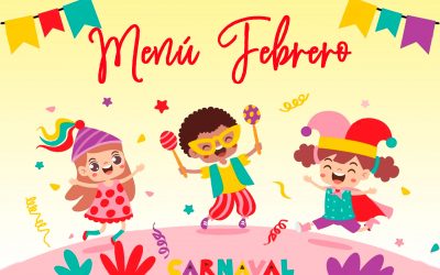 MENÚ ESCOLAR FEBRERO 2026