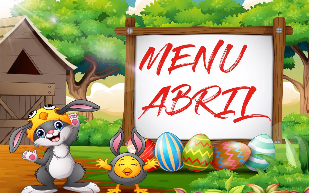 MENÚ ESCOLAR ABRIL 2026